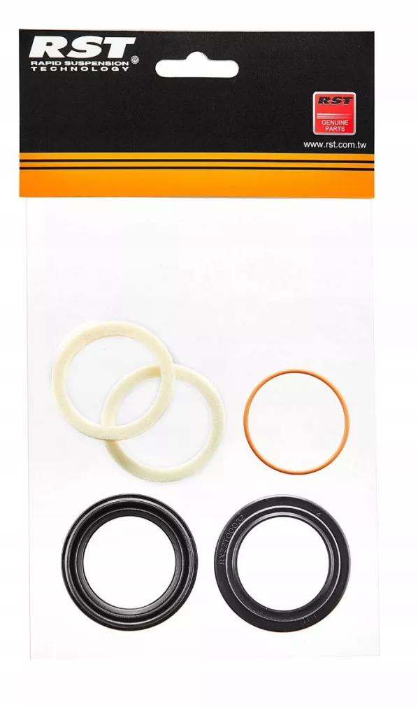 Uszczelki kurzowo-olejowe do amortyzatorów RST. ROGUE, TITAN, SLOPE, VIBE 34 mm zestaw