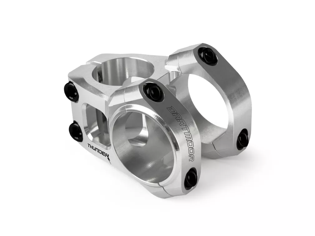 Mostek kierownicy Dartmoor Thunder 35mm CNC Mirror Silver