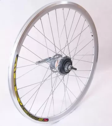 Koło 28" tył piasta Nexus 7 biegów +manetka