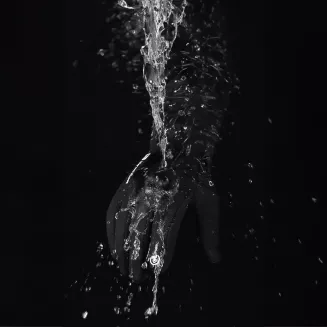 Rękawiczki rowerowe zimowe czarne - 6