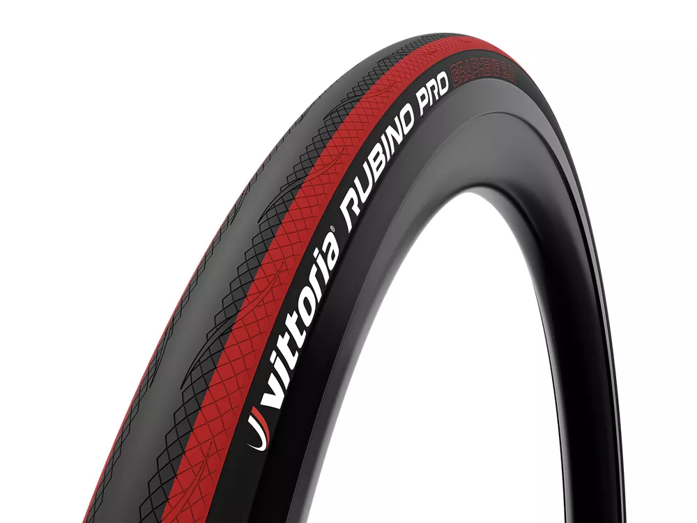 Vittoria Rubino G2.0 700x25C opona szosowa czerwona