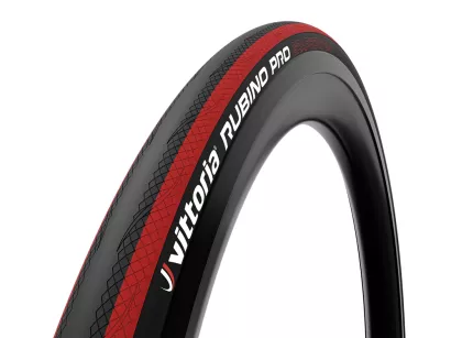 Vittoria Rubino G2.0 700x25C opona szosowa czerwona