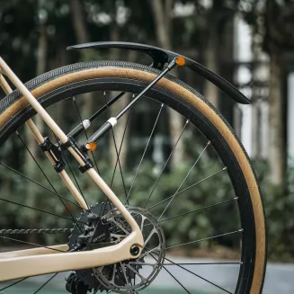 Błotnik do Gravela szosy Wozinsky WBR-01 uniwersalny z regulacją - czarny