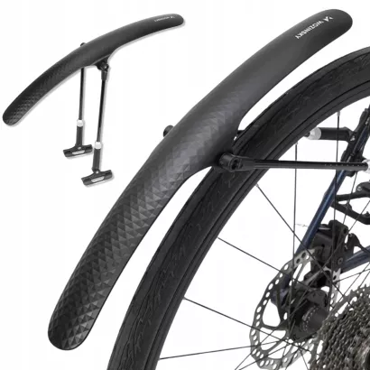 Błotnik do Gravela szosy Wozinsky WBR-01 uniwersalny z regulacją - czarny