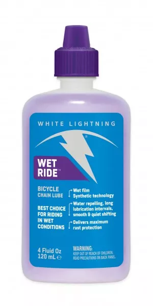 White Lightning Wet Ride Olej do łańcucha