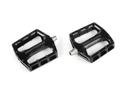 Pedały Dartmoor Thunder łożyska maszynowe CNC czarne anodowane
