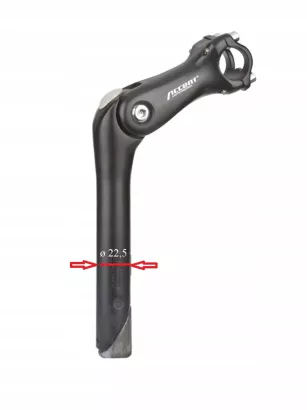 Wspornik kierownicy Accent Crane 1" (22mm) Regulowany