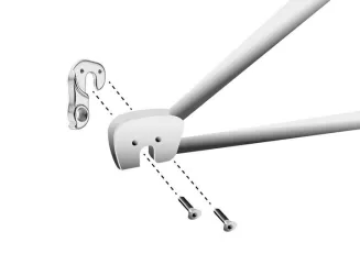 Hak do ramy rowerowej GH-038 GW-5W-1 - 4