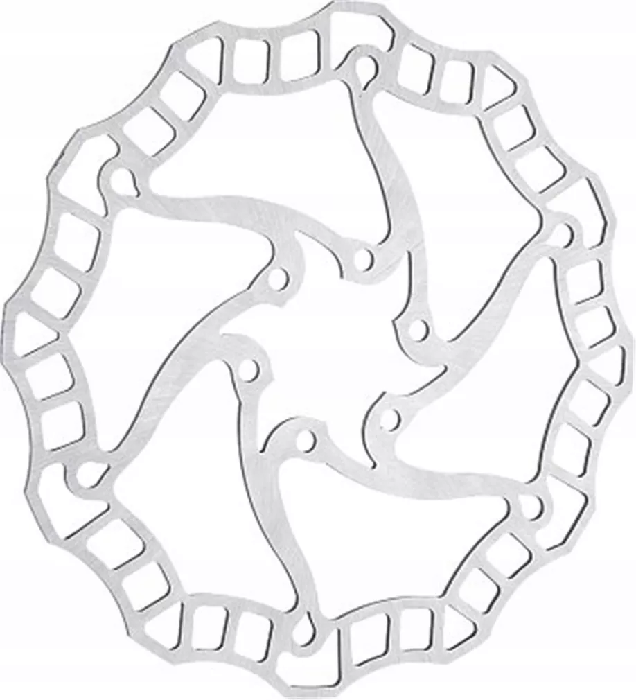 Dartmoor Nano Tarcza hamulcowa 140mm  srebrna