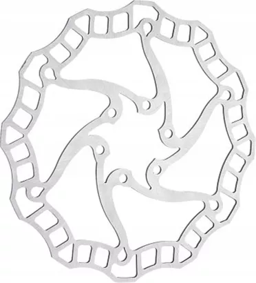 Dartmoor Nano Tarcza hamulcowa 140mm  srebrna