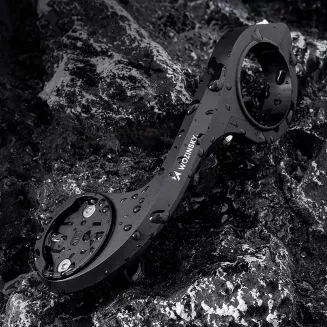 Uchwyt rowerowy na licznik Garmin Wozinsky WUG-01B na kamerkę lampkę - czarny - 9