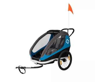 Przyczepka rowerowa dla dzieci TRAVELLER TWIN - 2