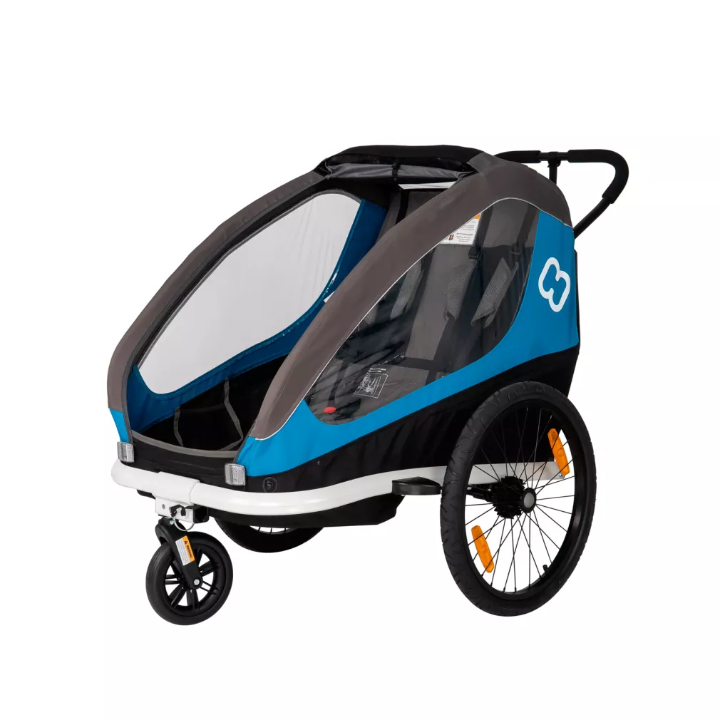 Przyczepka rowerowa dla dzieci TRAVELLER TWIN