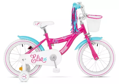 Rower dziecięcy Accent ELSA 16" różowy