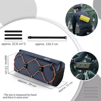 Torba na kierownicę Rockbros  gravelpacking - 5