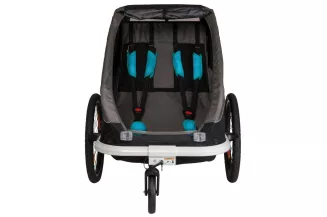 Przyczepka rowerowa dla dzieci Traveller Twin Hamax - 2