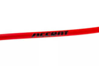 Accent Pancerz przerzutki 3m czerwony fluo