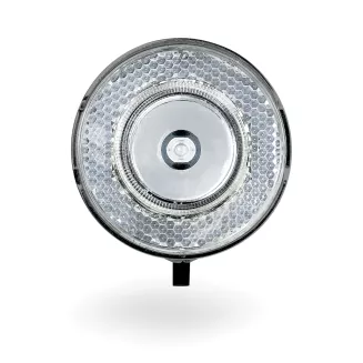 Lampa przednia AXA 706 czarna 15lux bateria