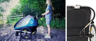 Przyczepka rowerowa dla dzieci TRAVELLER TWIN - 6