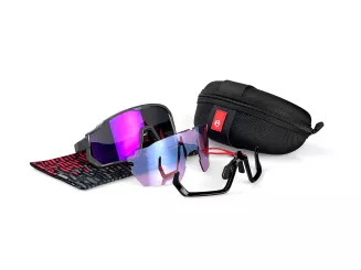 Okulary rowerowe Accent Shot szare - 3