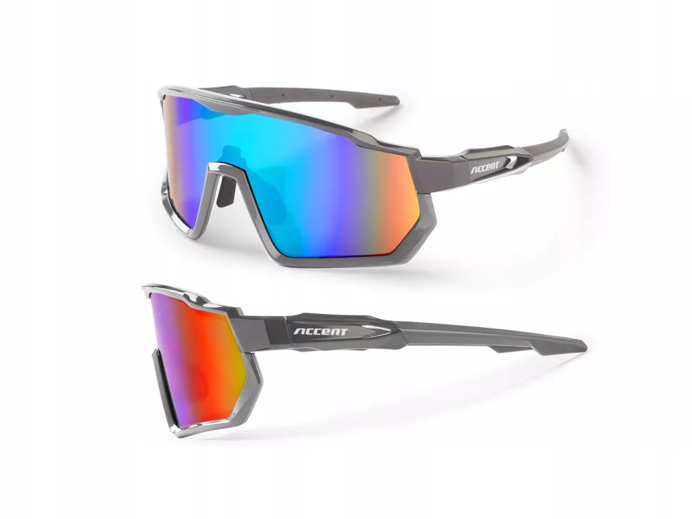 Okulary rowerowe Accent Shot szare