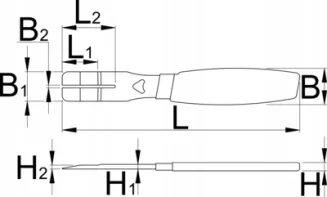 Unior klucz do prostowania tarcz hamulcowych UNR- 1757/2DP-US - 4