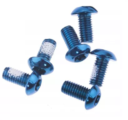 Śruby DARTMOOR mocujące tarcze hamulcowe niebieskie