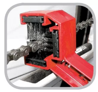 Szczotka do czyszczenia łańcucha i zębatek kasety grunge brush - 3