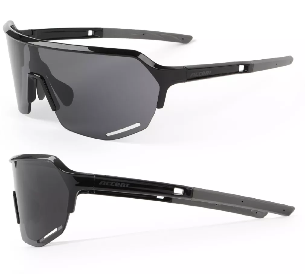 Okulary rowerowe Accent Hero czarne