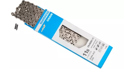 Łańcuch rowerowy SHIMANO CN-HG901+Spinka