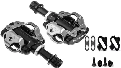 Shimano PD M540 Pedały SPD czarne + bloki