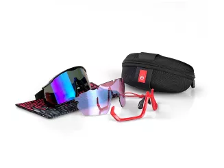 Okulary rowerowe Accent SHOT czarne - 3