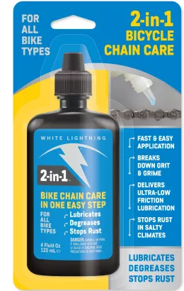 Olej do łańcucha White Lightning 2-in1