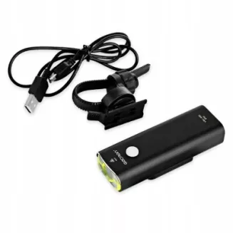 GACIRON V9 Lampka Przednia LED USB 800 lumenów