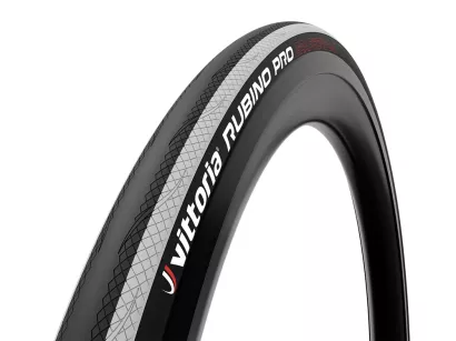 Vittoria Rubino G2.0 700x25C opona szosowa czarno-biała