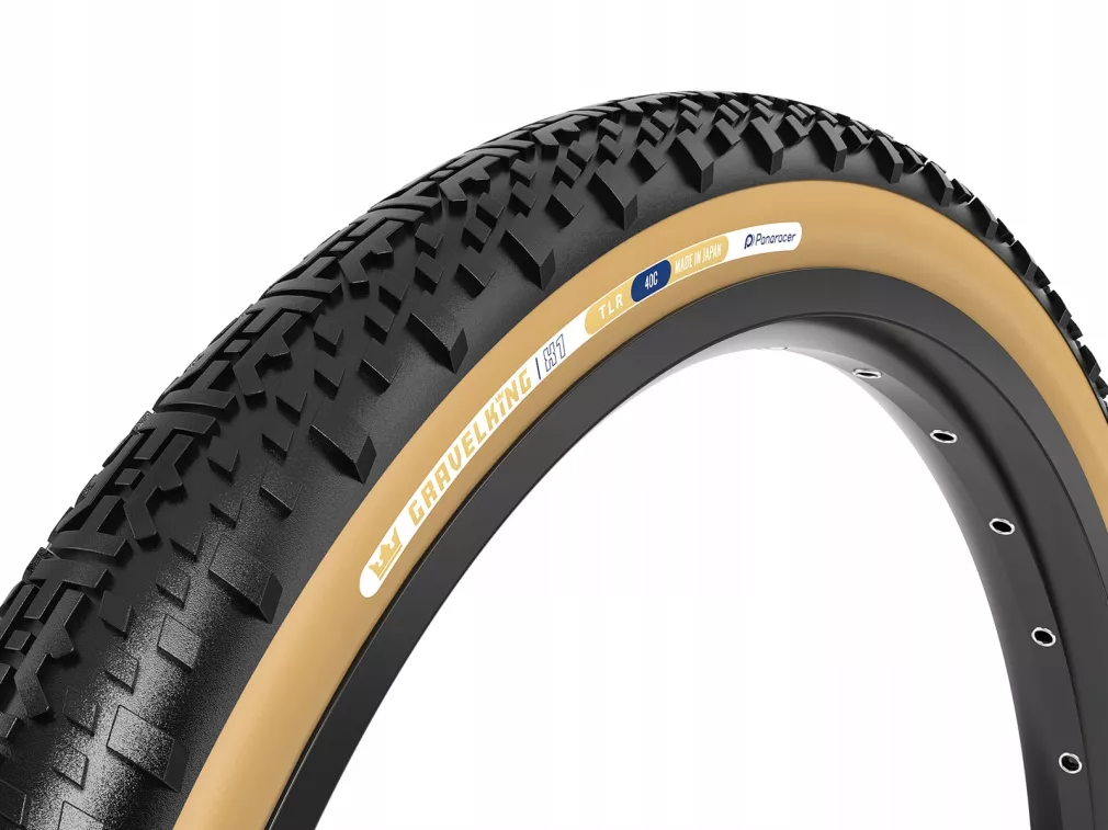 Opona Panaracer Gravelking X1 700x35C TLR czarno-brązowa