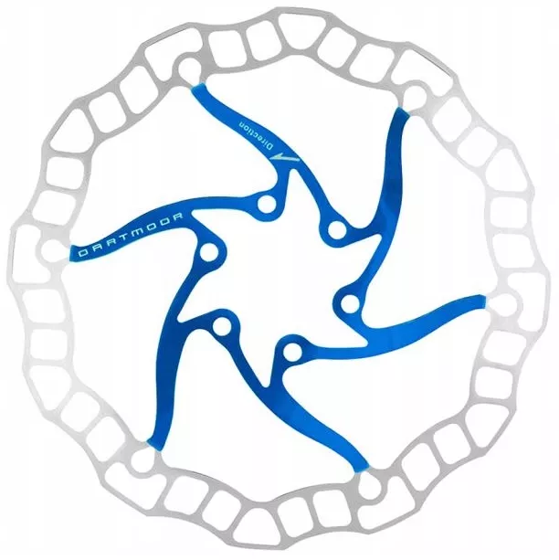 Dartmoor Nano Tarcza hamulcowa 140mm niebieska