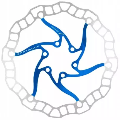 Dartmoor Nano Tarcza hamulcowa 140mm niebieska