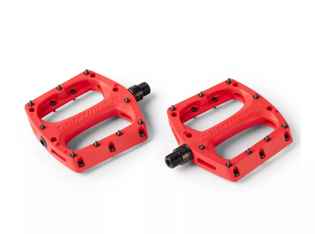 Dartmoor Drift  pedały platformowe czerwone