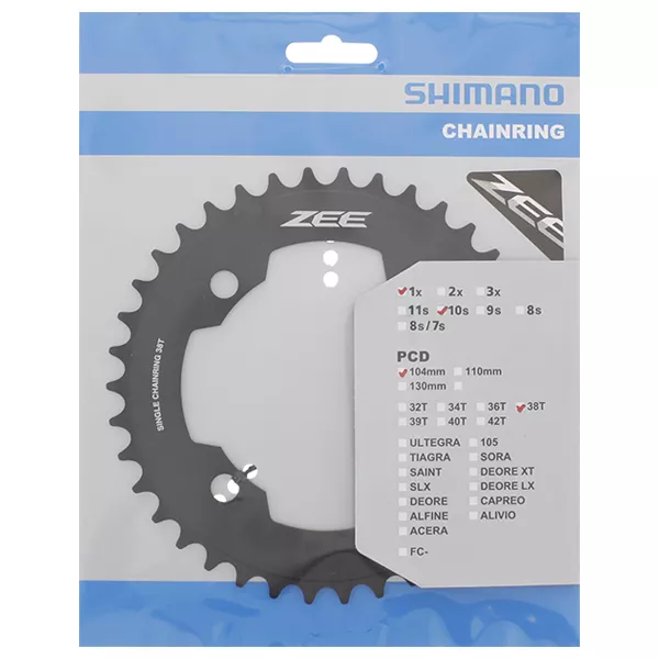 Tarcza Mechanizmu 38T FC-M640 Black ZEE Shimano