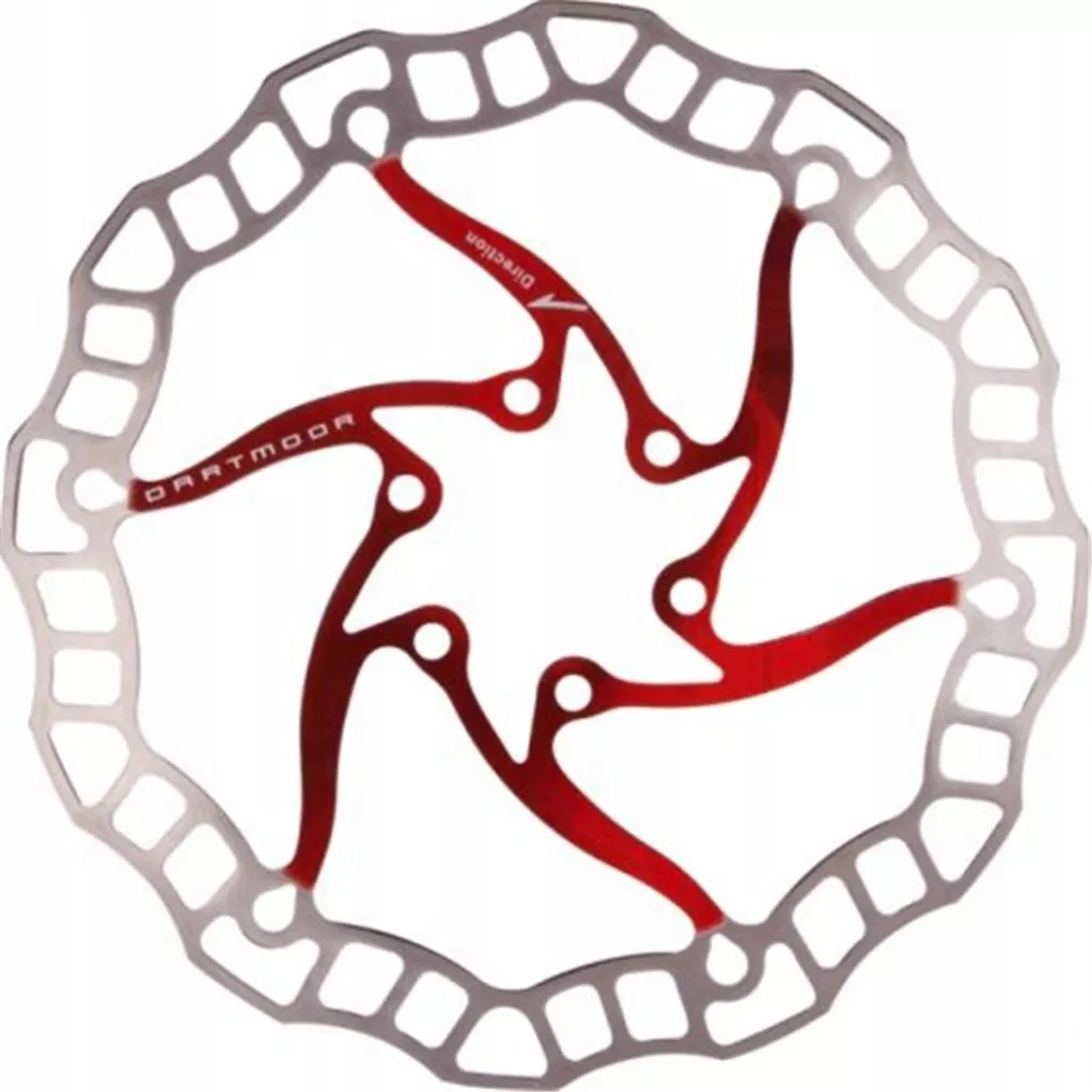 Dartmoor Nano Tarcza hamulcowa 140mm czerwona