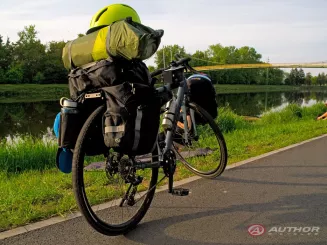 Sakwa na bagażnik AUTHOR Tourer 40