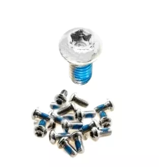 Śruby do tarczy hamulcowej BARADINE 12szt srebrne - 2