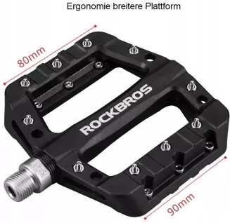 Pedały platformowe Rockbros 2017-12CBK czarny