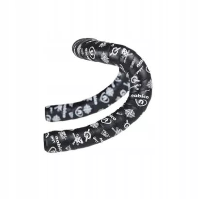 Owijka kierownicy Nabico Roubaix tattoo czarny 3,5