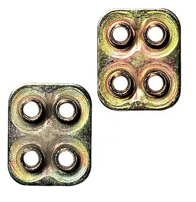 Płytki do mocowania progów w bucie.