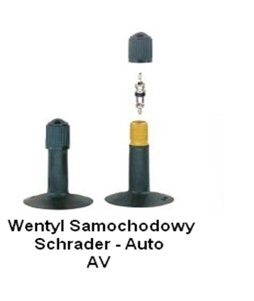 wentyl rowerowy schreder samochodowy
